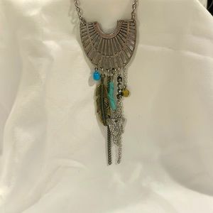 Silver & turquoise necklace